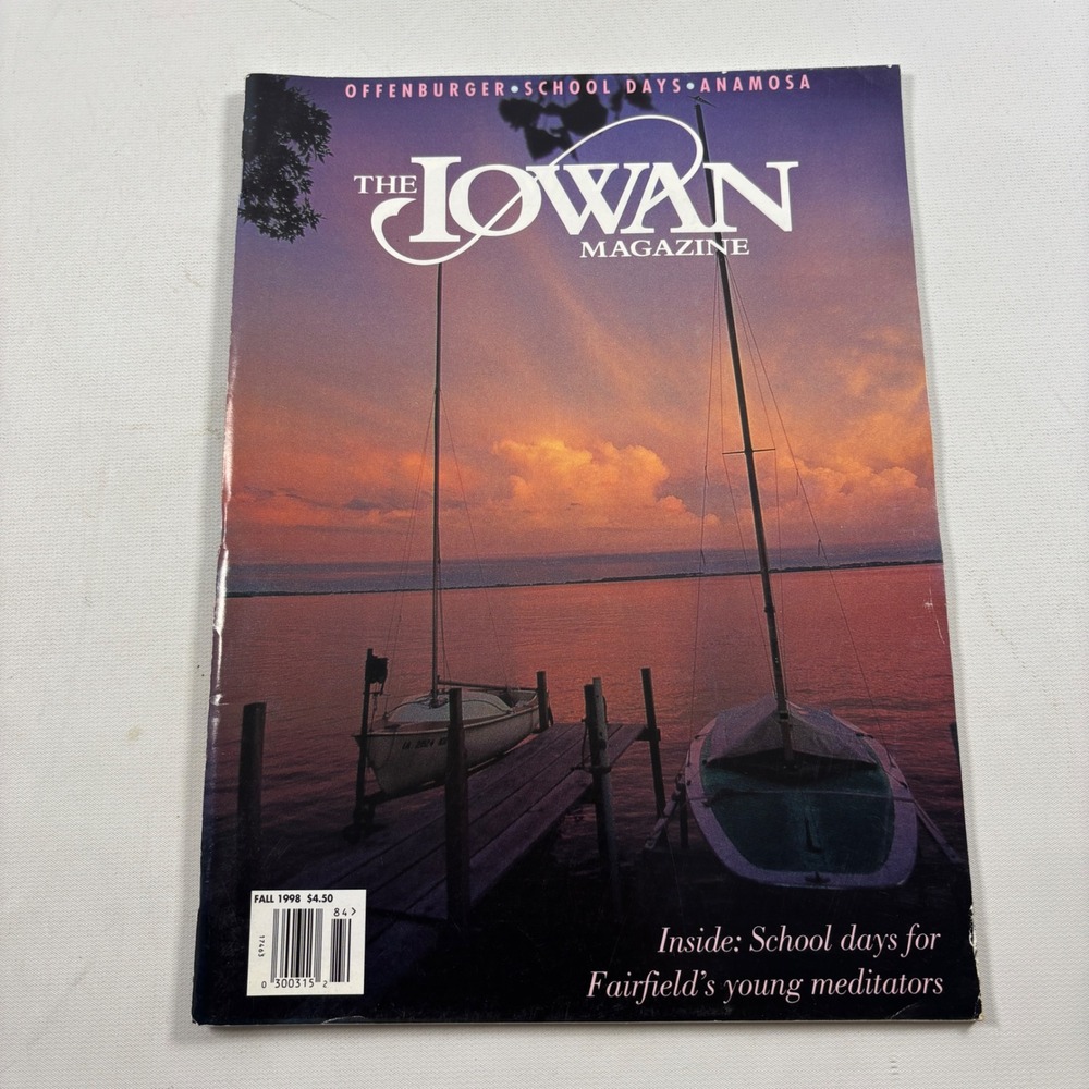 The Iowan Magazine Fall 1998 Offenburger School Days Anamosa Fairfield Iowa
